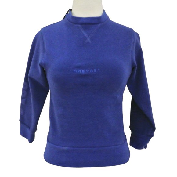UNRAVEL PROJECT Shrunken Terry Crewneck top NWT $570 Ben Taverniti - Picture 4 of 10